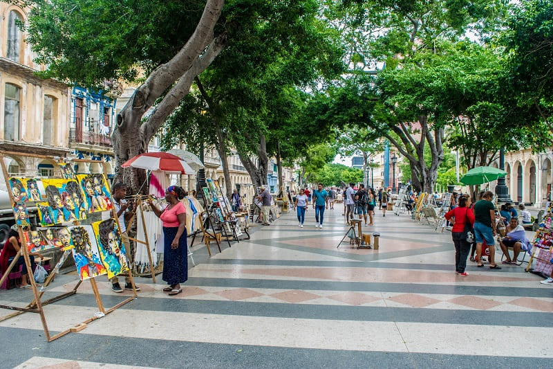 Paseo del Prado, La Habana, Cuba