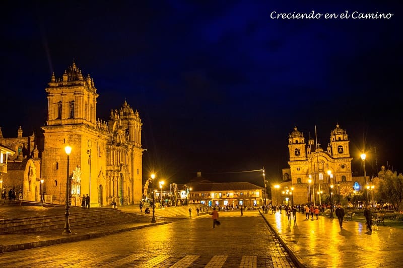 Plaza de armas de Cusco 